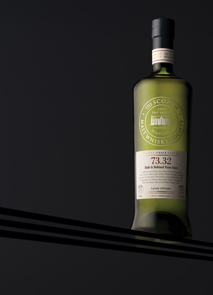 Scotch Malt Whisky Society bottle